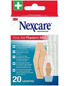 3M NEXCARE FIRST AID PLAST MIX 20 PCS