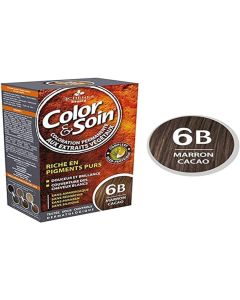 COLOR & SOIN HAIR DYE 6B COCO BROWN