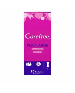 CAREFREE PLUS LARGE  20 PADS