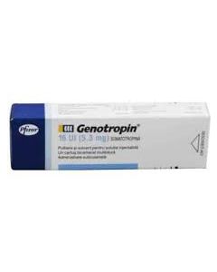 GENOTROPIN 16 IU 5.3MG 1 AMP/VIAL