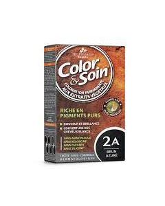 COLOR & SOIN HAIR DYE 2A AZURE BLACK