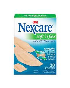 3M NEXCARE SOFT AND FLEX 360 30 BANDAGES