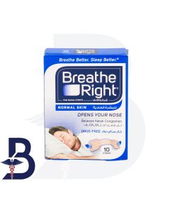 BREATHE RIGHT NORMAL SKIN 10 STRIPS