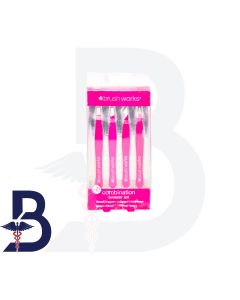 INVOGUE BW-COMBINATION TWEEZER SET-PURPLE 4 PCS