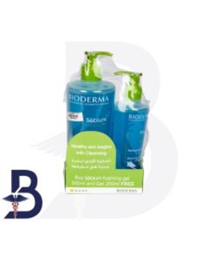 BIODERMA SEBIUM FOAMING GEL 500ML + 200ML OFFER