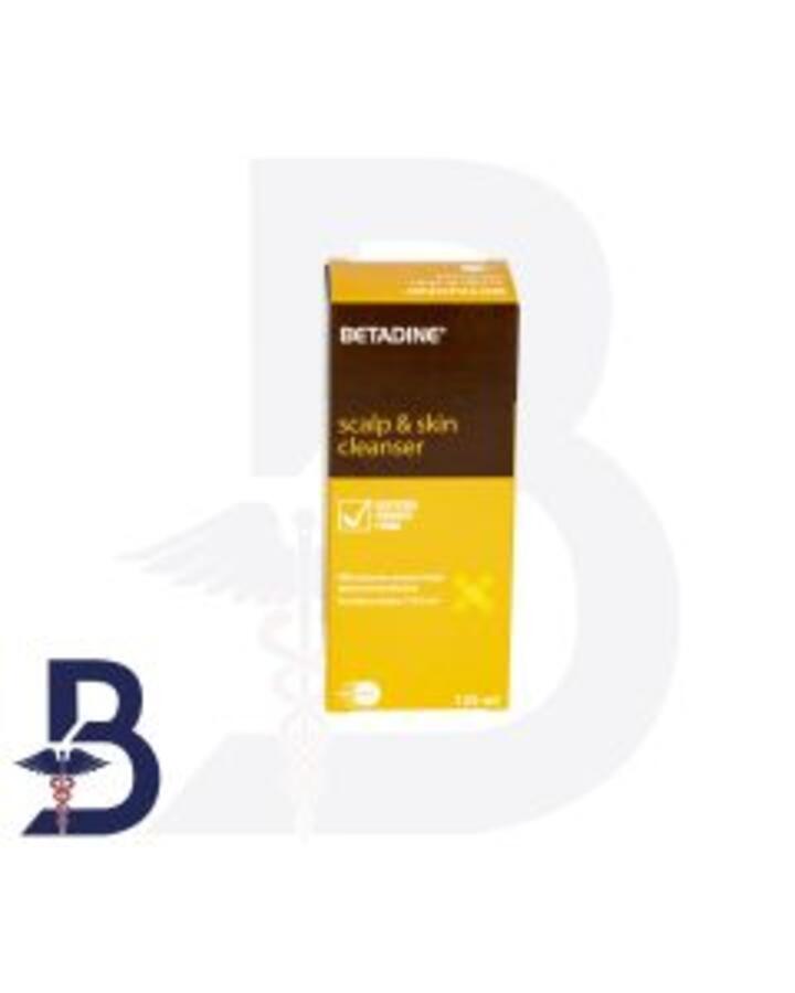 BETADINE SCALP AND SKIN CLEANSER 125ML