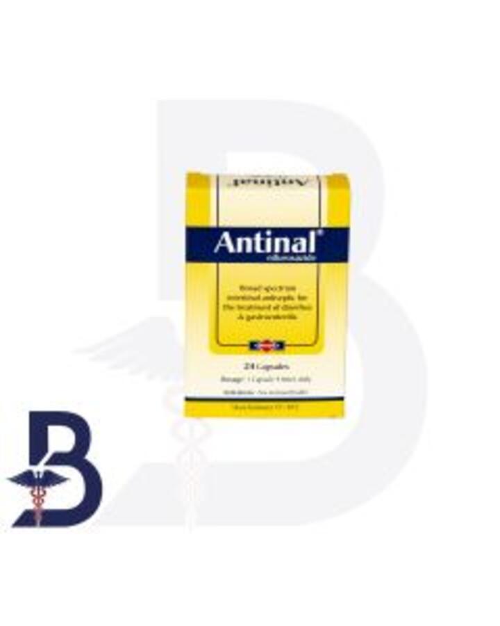 ANTINAL 200 MG 24 CAP