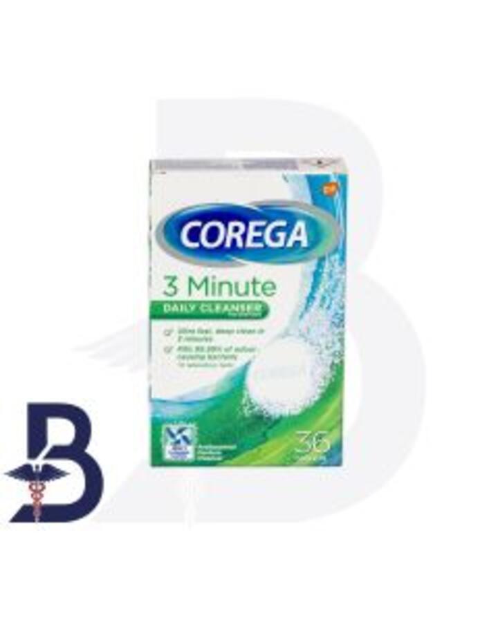 COREGA DAILY CLEANSER FOR DENTURES 36 TAB