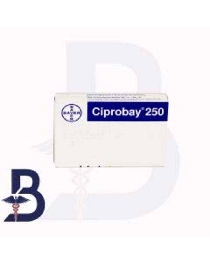 CIPROBAY 250 MG 10 TAB