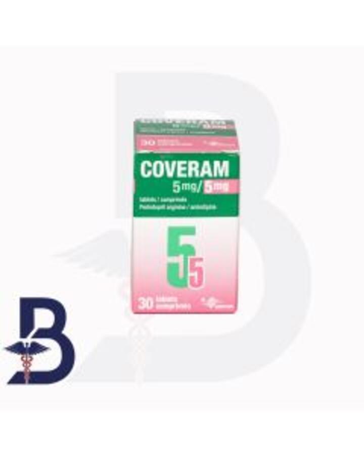 COVERAM 5/5 MG 30 TAB 