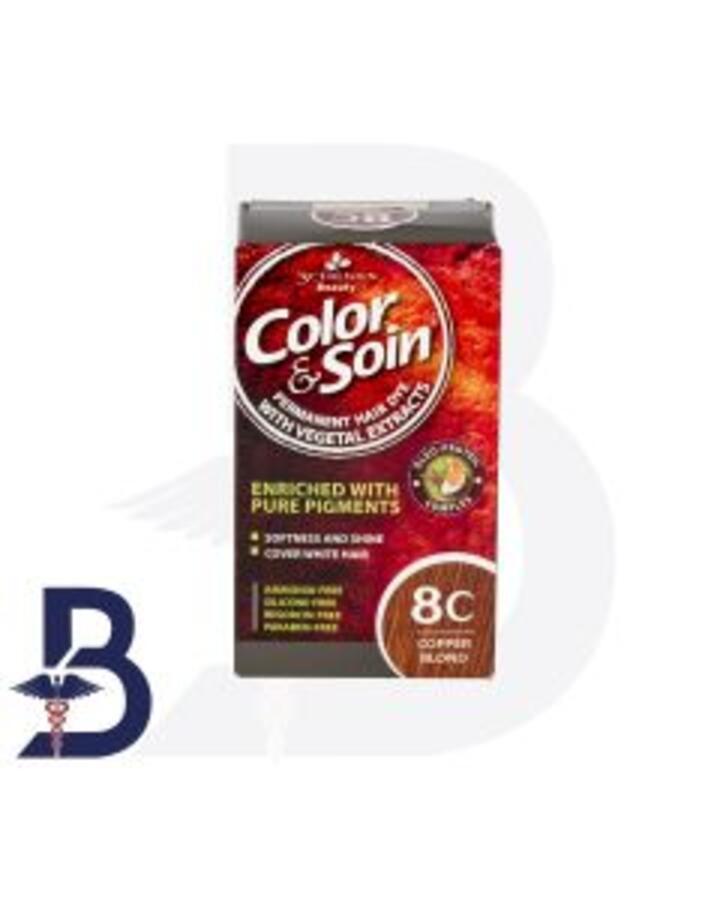 COLOR & SOIN HAIR DYE 8C COPPER BLOND