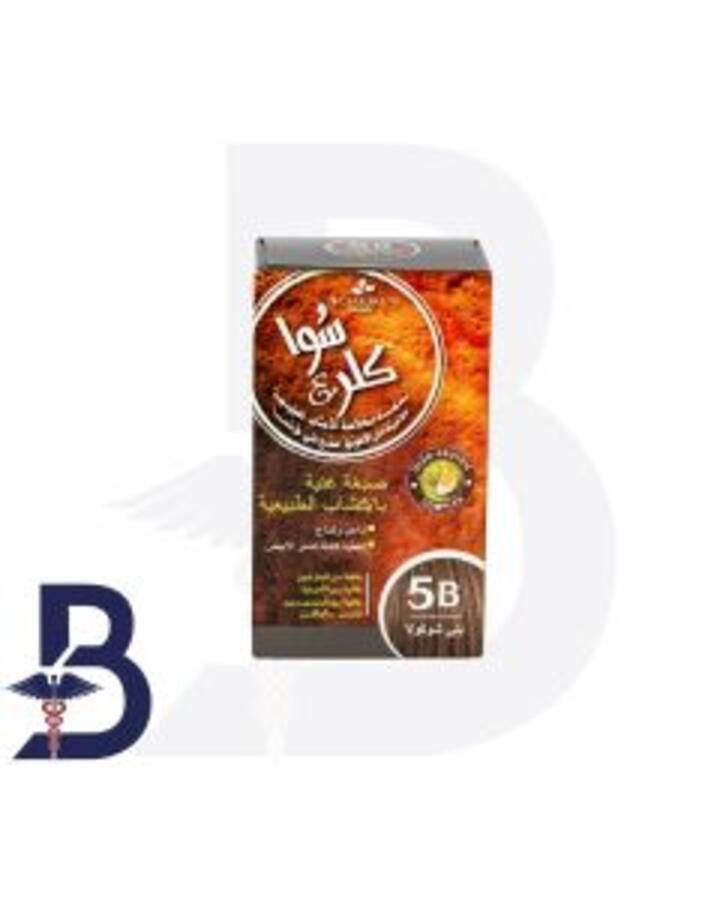 COLOR & SOIN HAIR DYE 5B CHOCOLATE BROWN