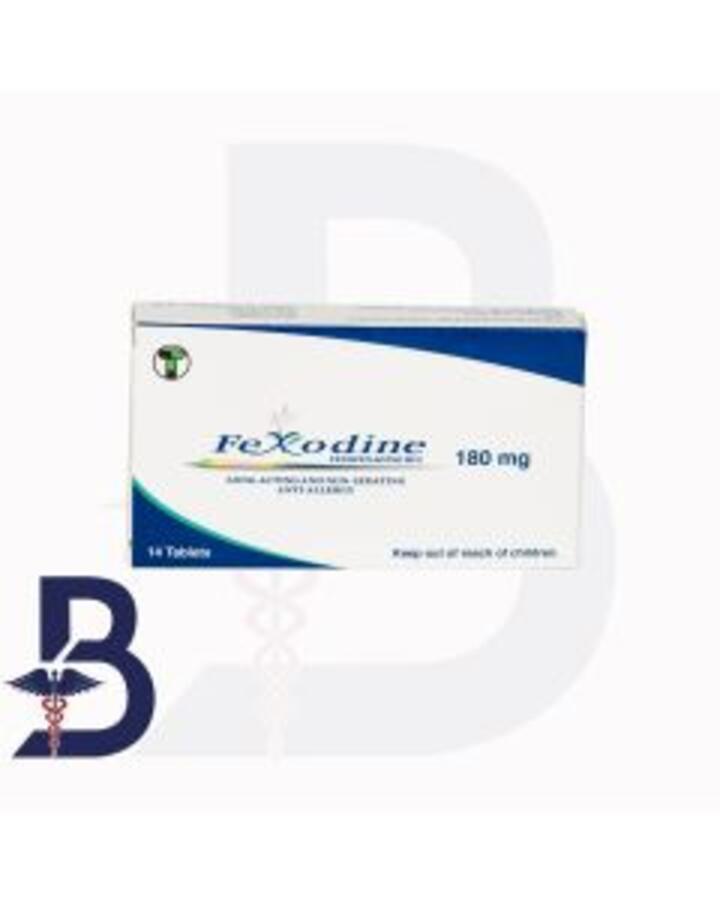 FEXODINE 180 MG 14 TAB