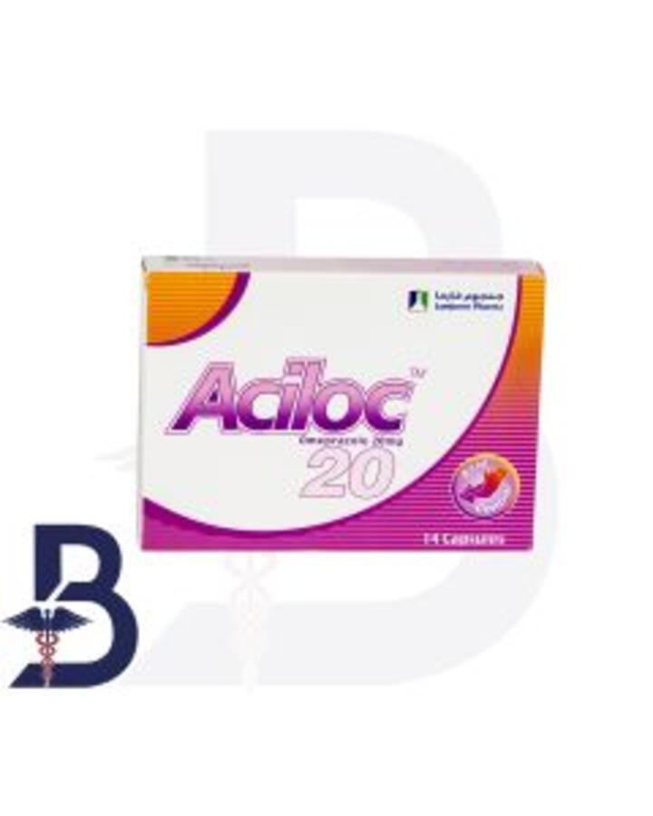 ACILOC 20 MG 14 CAP