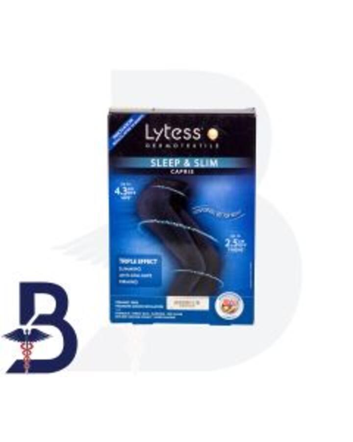 LYTESS SLEEP&SLIM CAPRIS BLACK-S/M