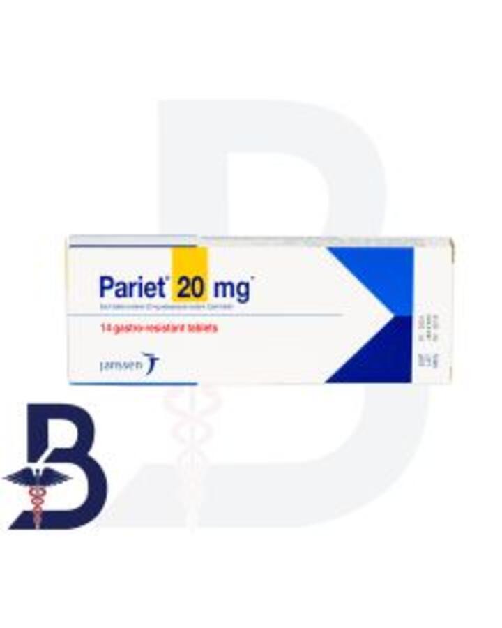 PARIET 20 MG 14 TAB