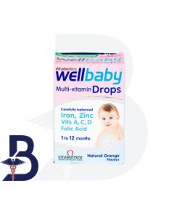 VITABIOTICS  WELLBABY DROPS 30ML