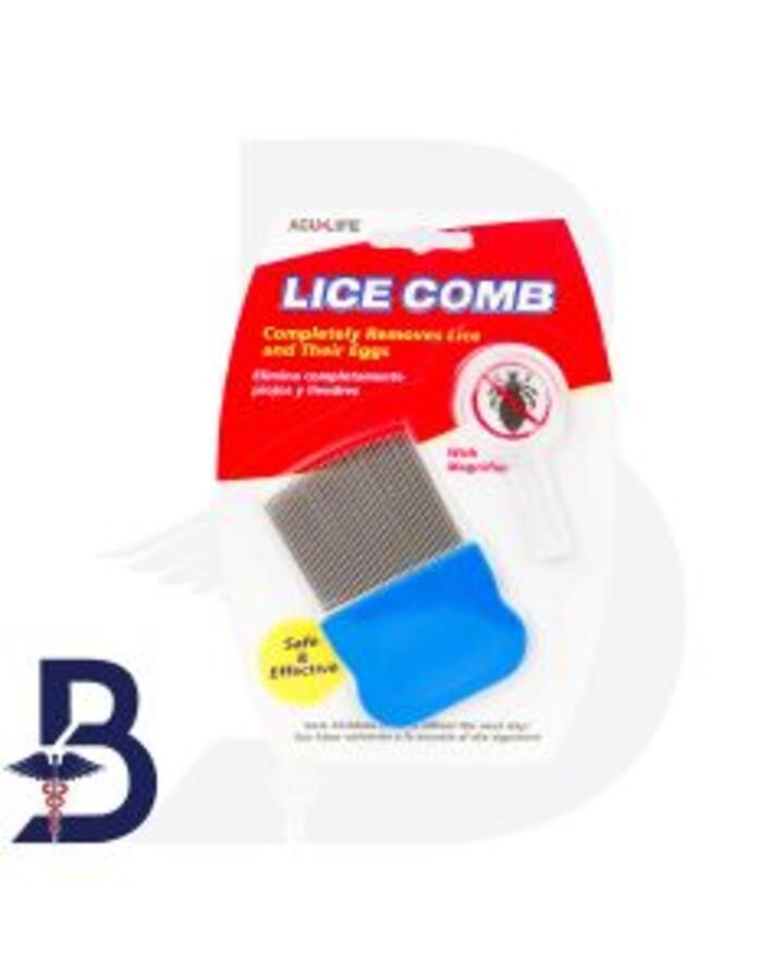 ANTI LICE COMB (RED)