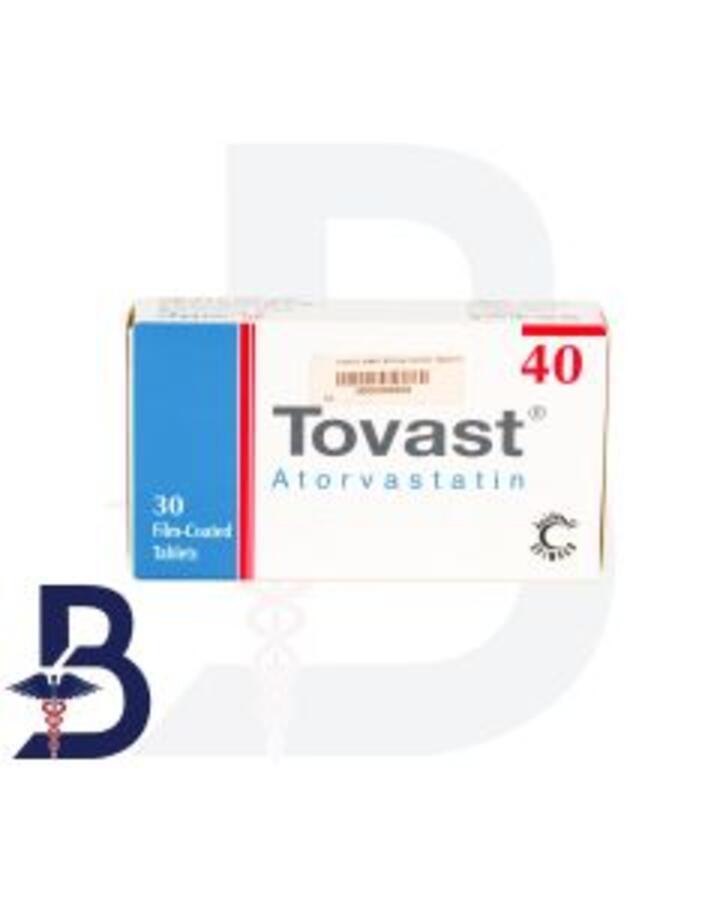 TOVAST 40MG 30 FILM-COATED TABLETS