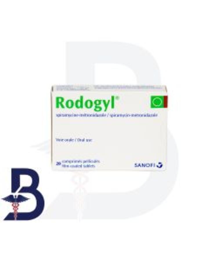 RODOGYL SPIRAMYCINE & METRONIDAZOLE 20 TAB