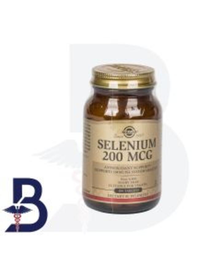 SOLGAR SELENIUM 200 MCG 100 TAB