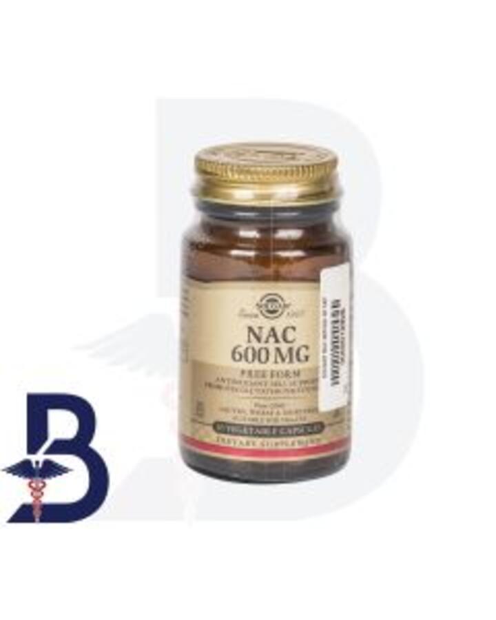 SOLGAR NAC 600 MG 30 CAP