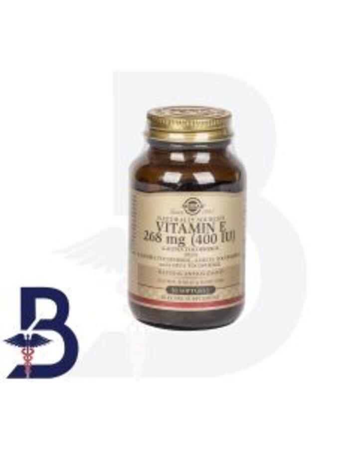 SOLGAR VITAMIN E 400 IU 50 SOFTGELS