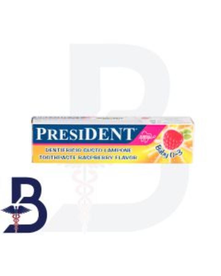 PRESIDENT BABY 0-3 RASPBERRY T/P 30 ML