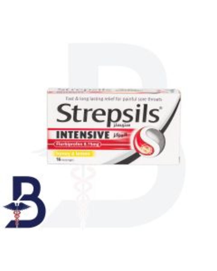 STREPSILS INTENSIVE HONEY & LEMON 16 LOZENGES