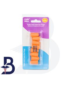 CARE WELL FOAM EAR PLUGS 8 PCS CW515