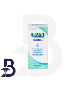 G.U.M HYDRAL DRY MOUTH RELIEF MOUTHRINSE 300ML