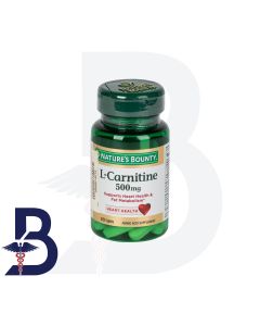 N/B L-CARNITINE 500 MG  30 CAPLETS