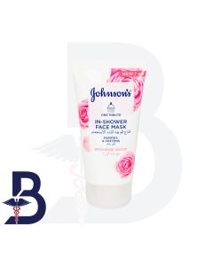 J&J IN-SHOWER FACE MASK WITH ROSE WATER 75ML