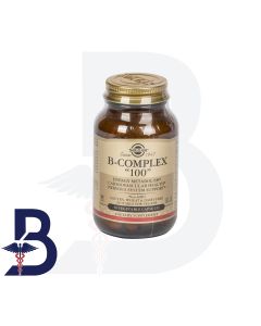 SOLGAR B-COMPLEX (100) 50 VEGETABLE CAPSULES