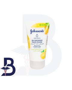 J&J IN-SHOWER FACE MASK WITH LEMON &SOY 75ML