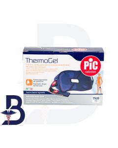 PIC THERMOGEL KNEE W/ELASTIC BAND 17X30 CM