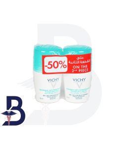 VICHY DEO BOG 50% ANTI PERSPIRANT 50ML 1+1