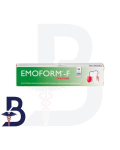 EMOFORM-F SENSITIVE TOOTH PASTE GREEN 85ML