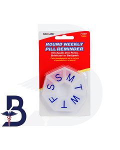 ACU LIFE ROUND WEEKLY PILL REMINDER (7 D