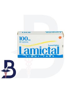 LAMICTAL 100 MG 30 LIQ TAB