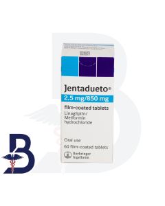 JENTADUETO FILM COATED 2.5MG/850MG 60TAB