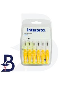 INTERPROX MINI PLUS (YELLOW) 1.1MM 6UNITS