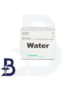 BRAUN WATER FOR INJECTION 20 AMP