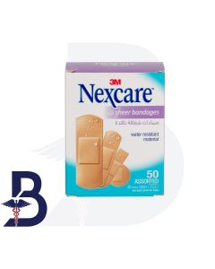 3M NEXCARE SHEER  ASSORTED 50 BANDAGES