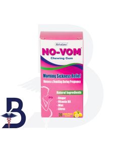 NO-VOM CHEWING GUM 24.S