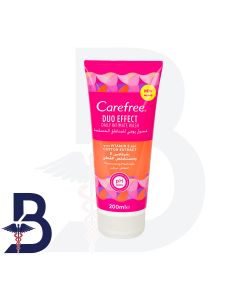 CAREFREE DUO EFFECT WITH VITAMIN E INTIMATE WASH 200 ML