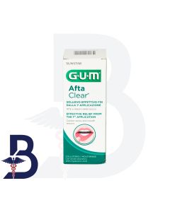 G.U.M AFTA CLEAR RINSE 120ML (2410)