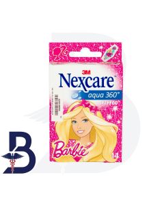 3M NEXCARE W/P BARBIE TATTOO 14PCS