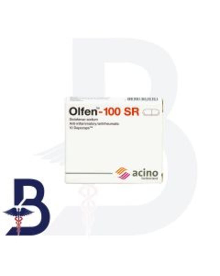 OLFEN 100 MG SR 10 CAP