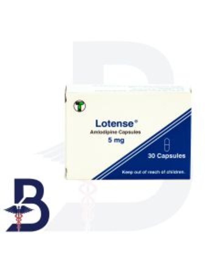 LOTENSE 5 MG 30 CAP